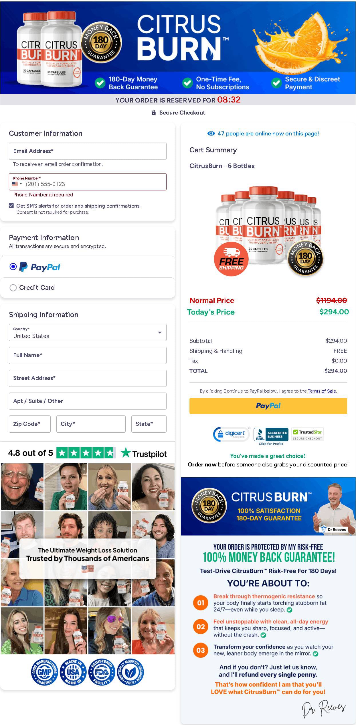 Citrus Burn weight loss